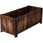 Outsunny 48" x 20" x 18" Raised Garden Bed Raised Planter Box