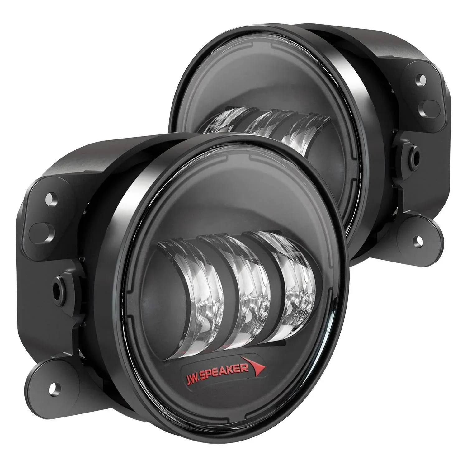 JW Speaker 6145 J2 LED Black 4in LED Fog Light Kit