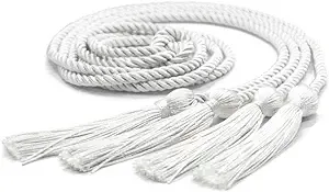 Endea Graduation Double Honor Cord (White)