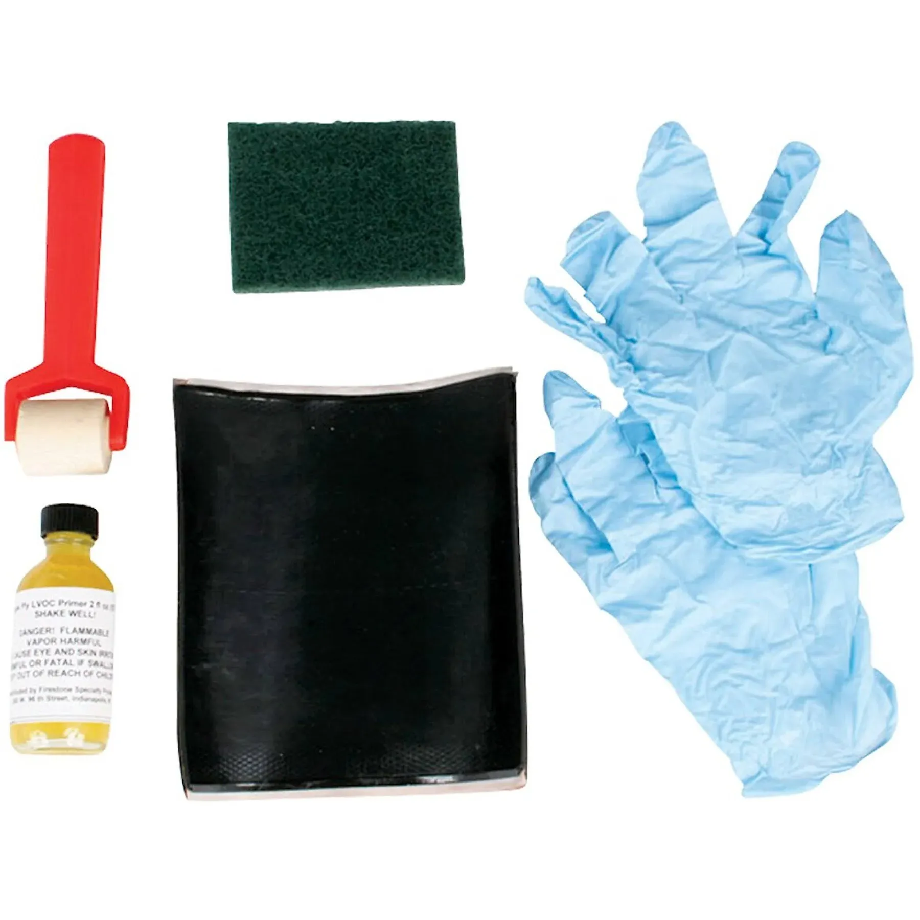 Aquascape Firestone EPDM Pond Liner Hole Patch &amp; Repair Kit-w/Cleaner/<wbr/>Primer