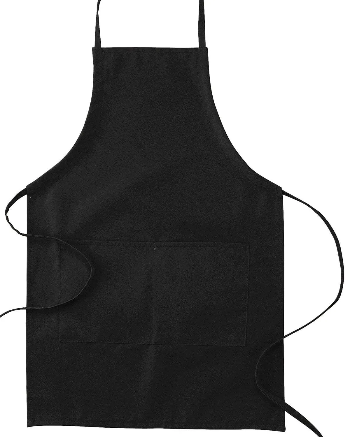 Big Accessories APR53 Two-Pocket 30" Apron - Black