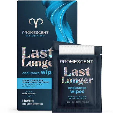 Promescent Delay Wipes for Sexual Stamina