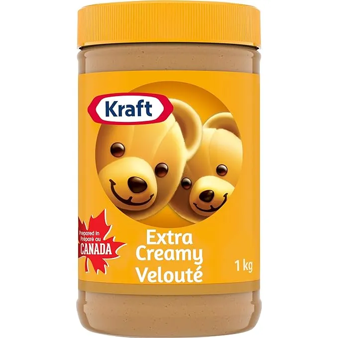 Kraft Peanut Butter (Extra Creamy Peanut Butter, 1 KG)