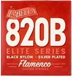 La Bella 820B Elite - Flamenco, Black Nylon