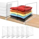 OMGelic Acrylic Shelf Dividers