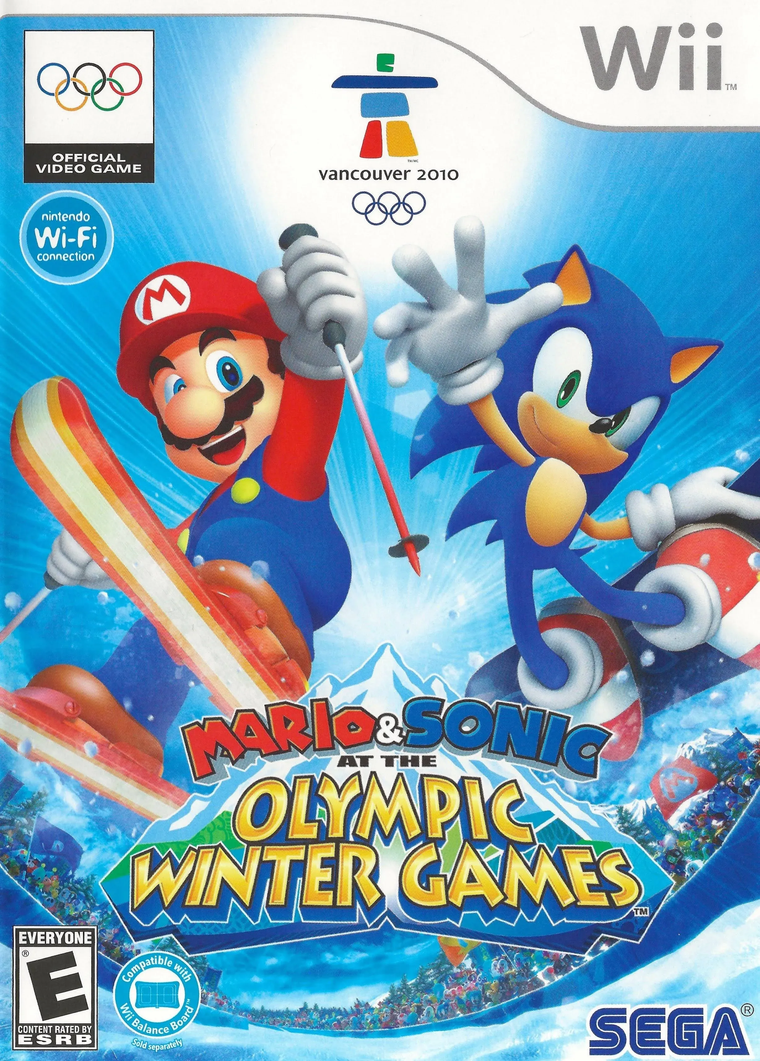 Nintendo Mario & Sonic at The Olympic Winter Games - Wii