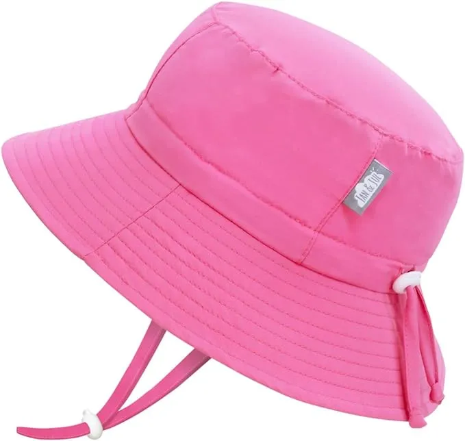 Jan & Jul Girl Beach Sun-hat with Adjustable Strap