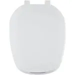 Eljer Emblem Elongated Square Closed Front Toilet Seat In White | Centoco With