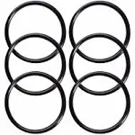 O-Rings for GE TM 2.5 Inch Water Filters Compatible with GXWH20F/ GXWH04F/ GXRM10/ GXWH20S/ GX1S01R (6 PCS)