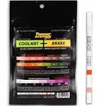 Phoenix Systems 8006-B Double-Ended Coolant + Brake Fluid Test Strips