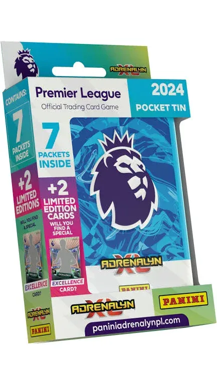 Panini Premier League 2023/24 Adrenalyn XL Pocket Tin, Mixed