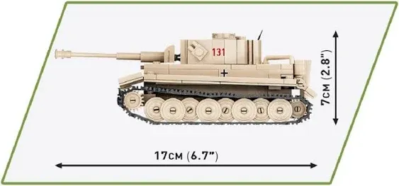 COBI Historical Collection Panzer VI Tiger 131" Tank