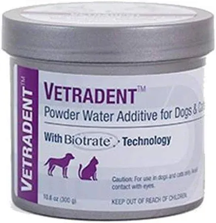 Dechratopical Vetradent Powder Water Additive For Dogs & Cats (300gm)