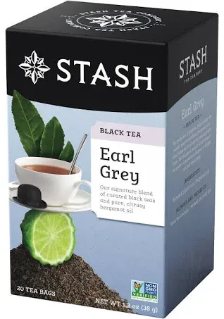 Stash Tea Black Tea Earl Grey Tea Bags