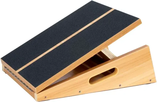 Strongtek Professional Wooden Slant Board, Adjustable Incline Board