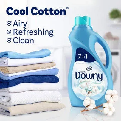 Downy Fabric Softener, Cool Cotton, 190 Load 140 fl oz