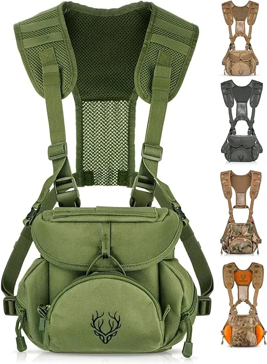 Boundless Performance Binocular Harness Chest Pack - Our Bino harness case is great for hunting, hiking, and shooting