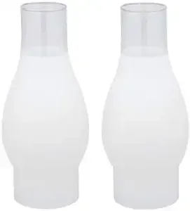 Westinghouse Lighting 83091 Corp 8-1/2-Inch Frosted Chimney - 2 Pack