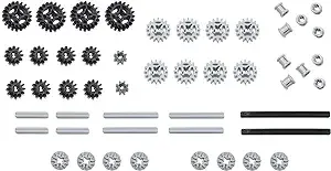 LEGO 50pc Technic gear & axle SET