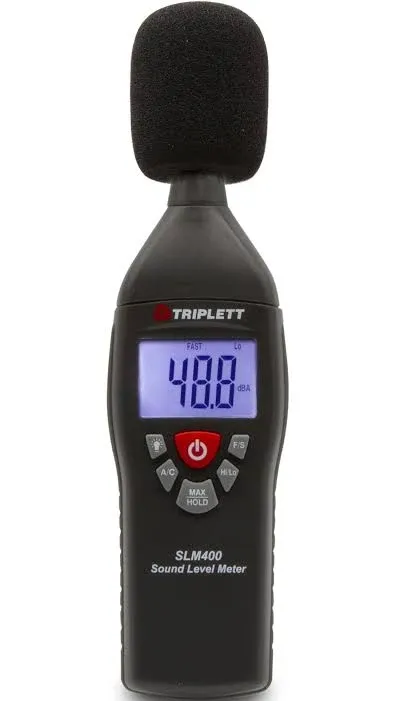 TRIPLETT Sound Level Meter/Calibrator Kit SLM400-KIT