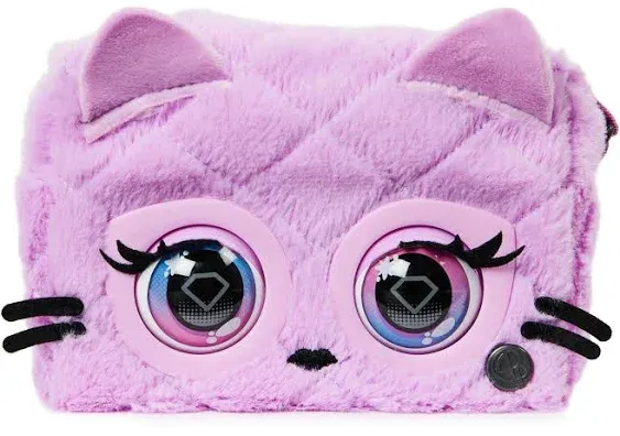 Purse Pets, Cattitude Interactive Pet Toy & Crossbody Kids Purse