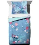 Lullaby Bedding Twin Away at Sea Percale Comforter Set