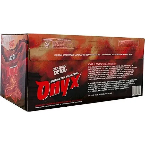 Jealous Devil Onyx Binchotan Charcoal - 20 lb