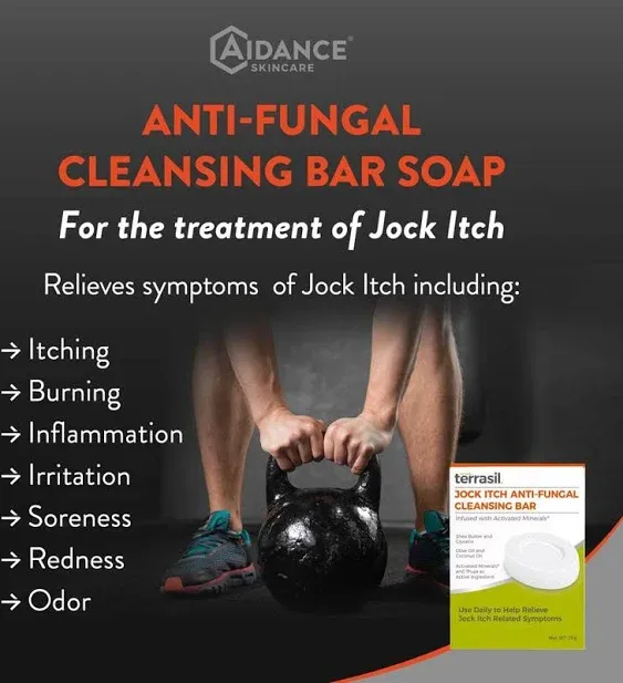 Terrasil Jock Itch Soap Bar