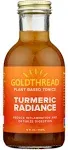 Goldthread Herbal Plant Based Tonic Turmeric Radiance, Non GMO, Gluten Free, Vegan, 12 Fluid Ounce (Pack of 6)