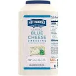 Hellmanns Dressing, Chunky Blue Cheese - 128 oz