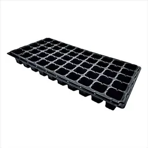 Bootstrap Farmer 50 Cell Seed Starting Trays Extra Strength, 5 Pack, Seedling Tray 1020 Inserts