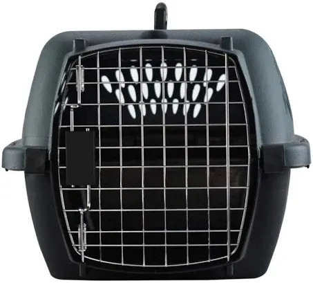 Aspen Pet Porter Traditional Dog Kennel Dark Gray/Black 23in