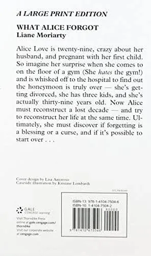 What Alice Forgot [Book]