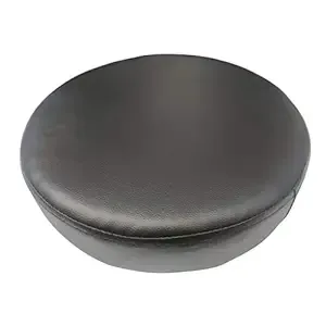 Universal Stool Replacement Seat Cushion Heavy Duty Leather Round Seat 34cm