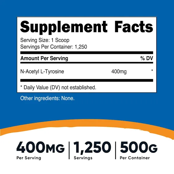 Nutricost N-Acetyl L- Tyrosine Powder