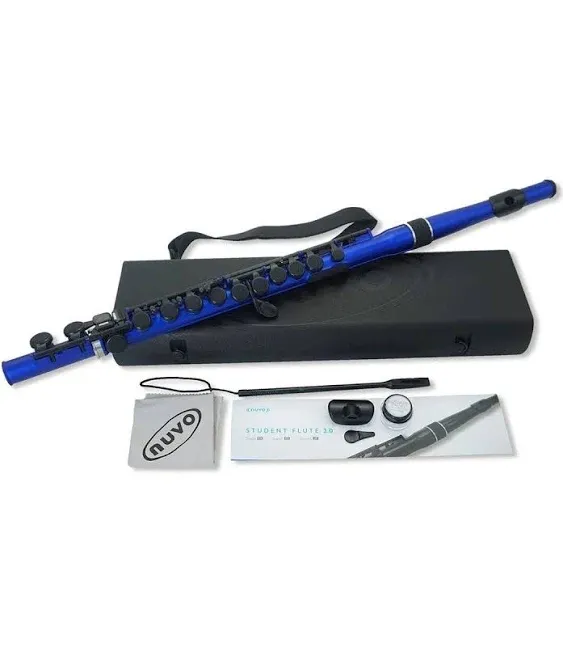 Nuvo Student Flute - Black/Blue