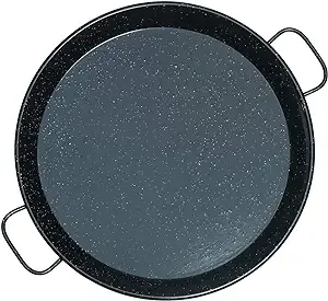 Mabel Home 23.5 inch / 60cm Enamaled Steel Paella Pan 23.5&#034; 60cm