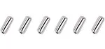 E Polished Chrome 2131626 Beaded Chain Connectors Plated 6 Pack