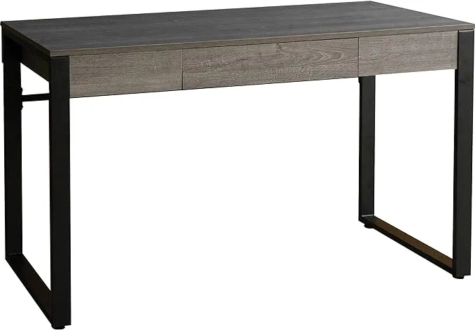 Lorell SOHO Table Desk - 47"" x 23.5"" x 30"" - 1 - Band Edge - Material: Steel Leg, Laminate Top, Polyvinyl Chloride (PVC) Edge, Steel Base - Finish: Ch