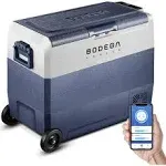 【Upgrad<wbr/>ed】 BODEGACOOLER 12 Volt Refrigerator, Car Fridge Dual Zone