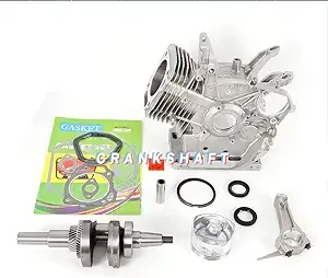 Crankshaft Rebuild Kit Piston Con Rod Gasket Set Block For Honda GX390 GX340