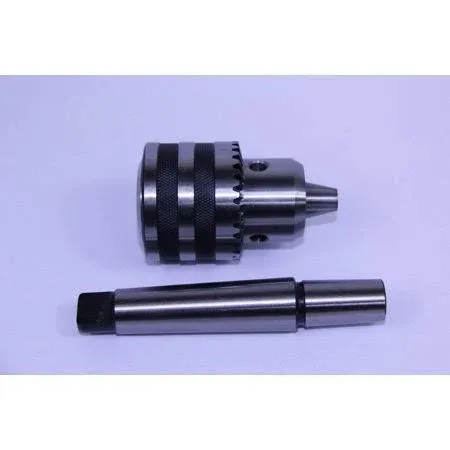 All Industrial 49822 | 5/8" JT3 Heavy Duty Ball Bearing Drill Chuck With Key & 3JT-3MT Tanged Arbor