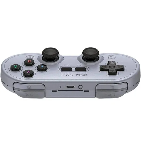 8Bitdo Sn30 Pro USB Wired Gamepad for Switch, Windows & Raspberry Pi(Gray Edition)