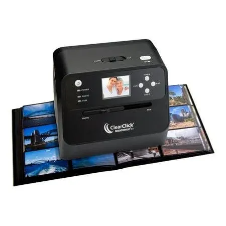 ClearClick QuickConvert 2.0 14 MP Photo Slide and Negative Scanner Scan 4x6