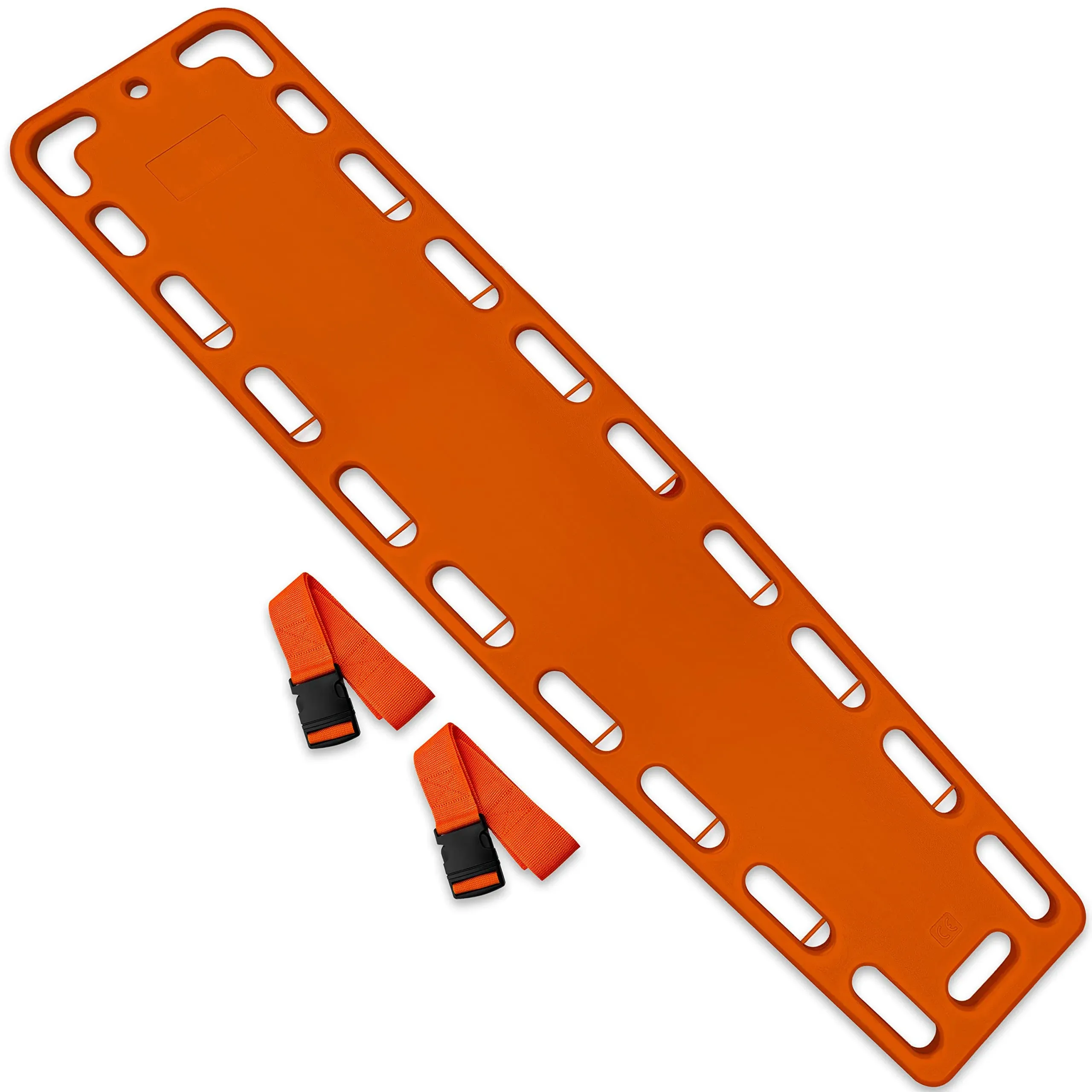 Spine Board Stretcher for Patient Transfer, Recovery & Immobilization Backboard - Durable, Lightweight, 700 lbs Capacity, Orange