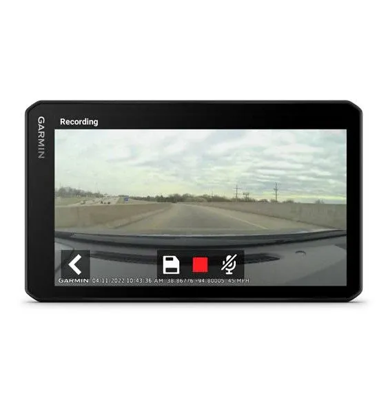 Garmin RVcam 795 7" RV GPS Navigator with Built-in Dash Cam