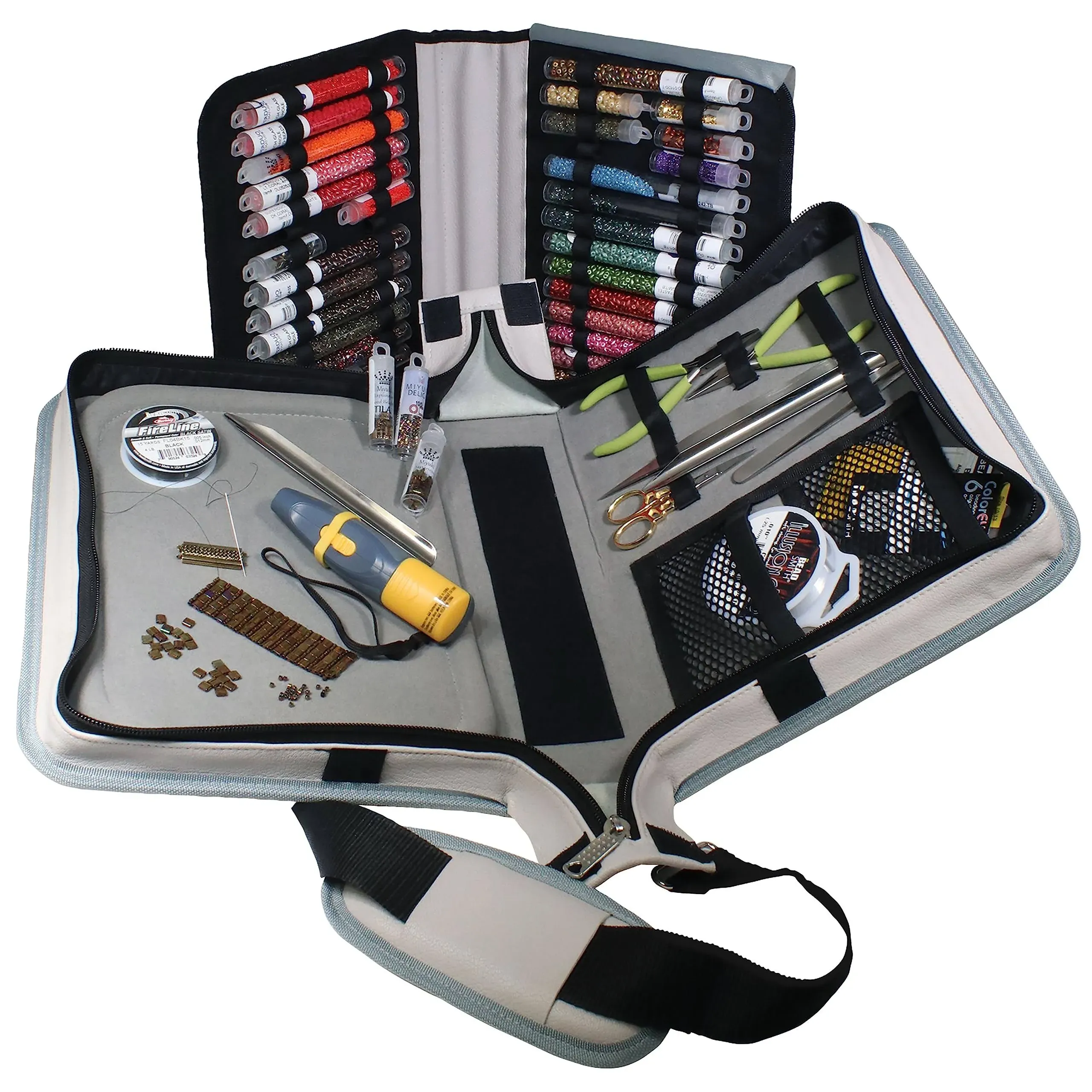 The Beadsmith Bead Voyager Work Board Case