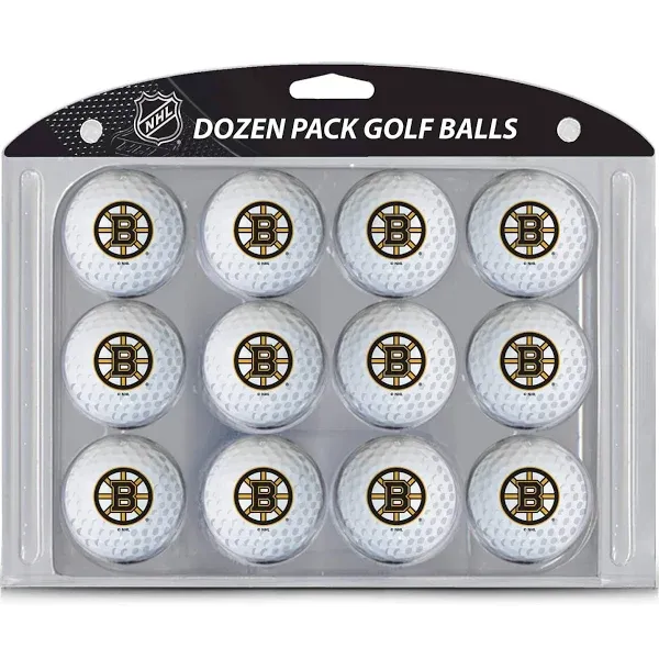 Team Golf NHL Dozen Regulation Size Golf Balls, 12 Pack, Full Color Durable Team Imprint