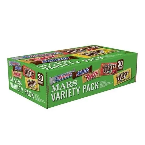 Mars Chocolate Candy Bars Variety Pack - 30 count, 53.68 oz box