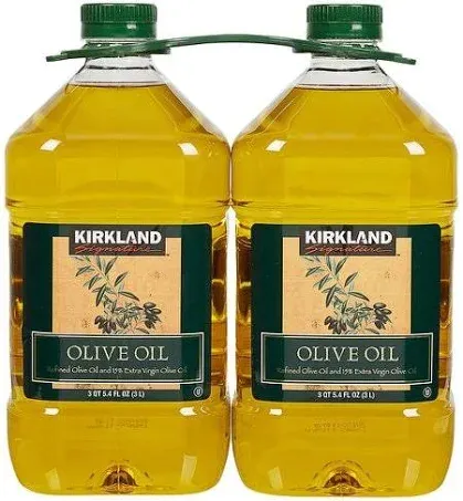 Kirkland Signature Pure Refined Olive Oil: 2 Jugs (3 L ea.)